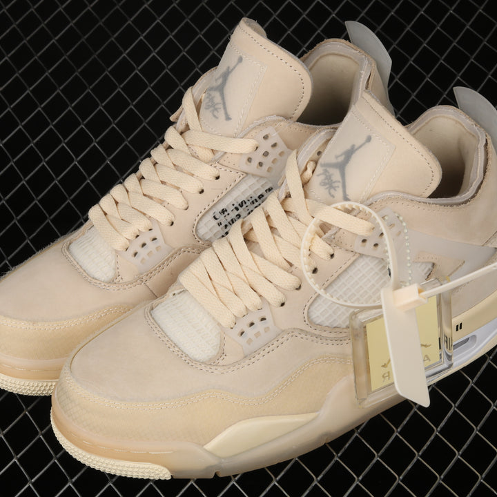 Off-white x Air Jordan 4 Retro "Cream