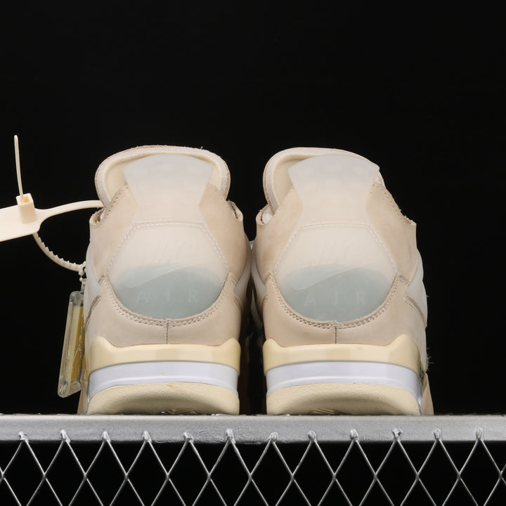 Off-white x Air Jordan 4 Retro "Cream