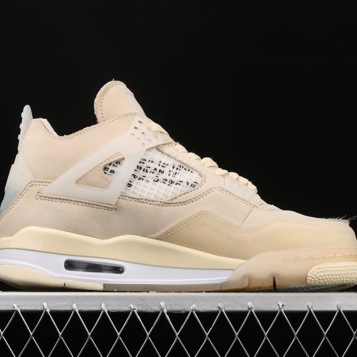 Off-white x Air Jordan 4 Retro "Cream