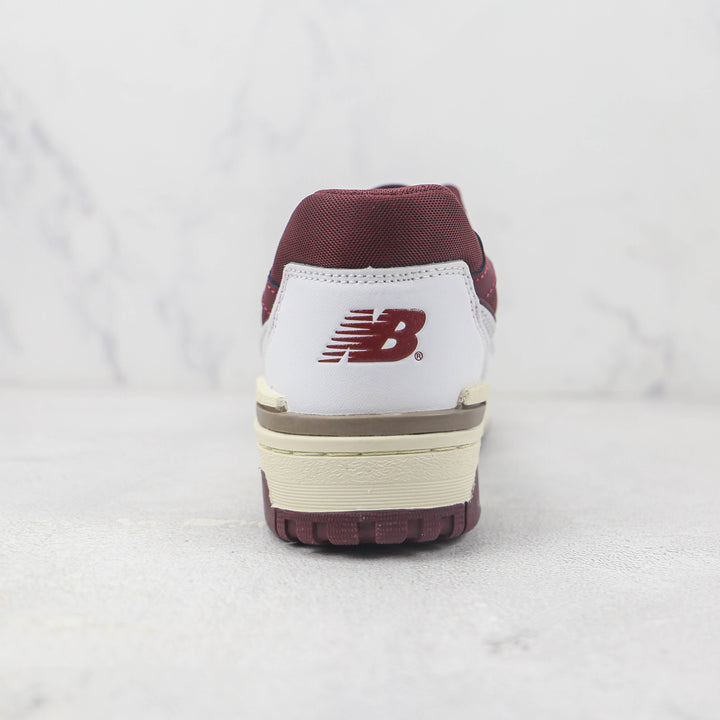 New Balance 550 White Burgundy