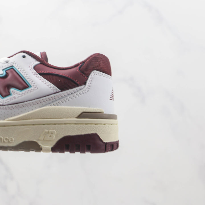 New Balance 550 White Burgundy