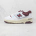 New Balance 550 White Burgundy