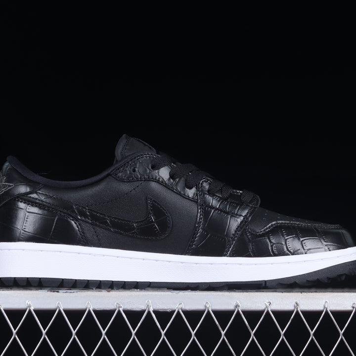 Air Jordan 1 Low Golf "Black Snake Pattern"